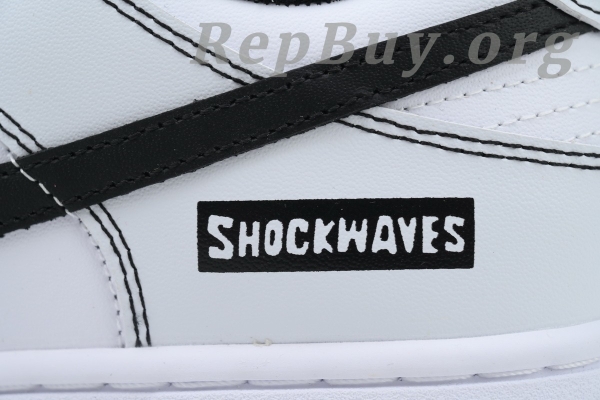 Top Version Nike Dunk Low x Shockwaves Line Panda DD1391-100 - 图片 9
