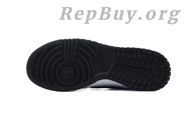 Top Version Nike Dunk Low x Shockwaves Line Panda DD1391-100 - 图片 4