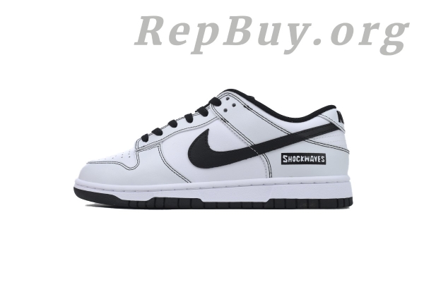 Top Version Nike Dunk Low x Shockwaves Line Panda DD1391-100
