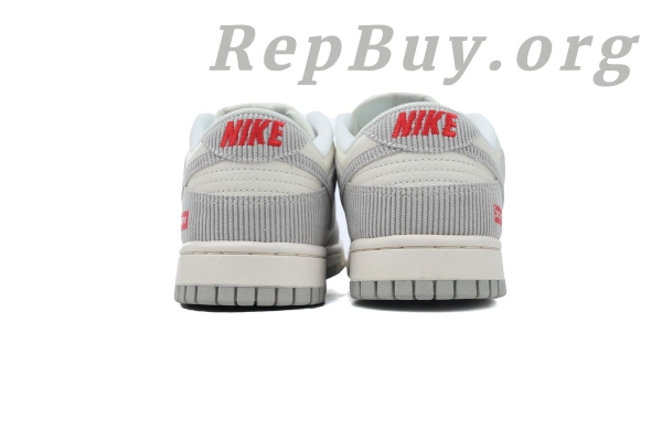 Top Version Nike Dunk Low x Supreme White Corduroy, best replica Nike Dunk Low, high quality rep sneakers, 1:1 copy Supreme Dunks, perfect replica shoes, FC1688-143 exact copy, premium fake sneakers, luxury replica footwear, flawless Supreme x Nike reps