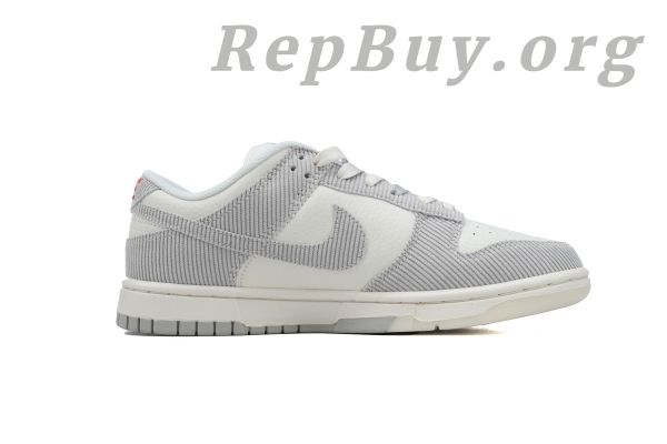 Top Version Nike Dunk Low x Supreme White Corduroy, best replica Nike Dunk Low, high quality rep sneakers, 1:1 copy Supreme Dunks, perfect replica shoes, FC1688-143 exact copy, premium fake sneakers, luxury replica footwear, flawless Supreme x Nike reps