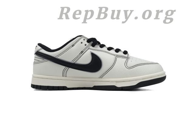 Top Version Nike Dunk Low x Undefeated Black White Custom FC1688-139 - 图片 2