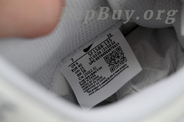 Top Version Nike Dunk Low x Undefeated White Grey SF1588-135 - 图片 8