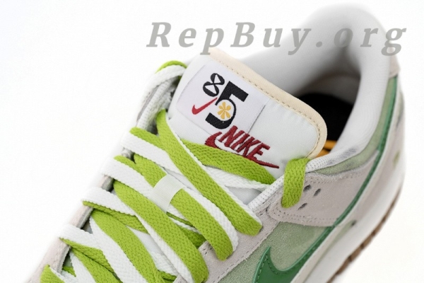Top Version Nike SB Dunk Low "85" Gray White Green DO9457-116 - Image 7