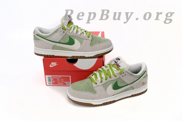 Top Version Nike SB Dunk Low "85" Gray White Green DO9457-116 - Image 13