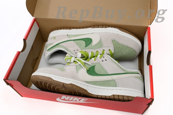 Top Version Nike SB Dunk Low "85" Gray White Green DO9457-116 - Image 15