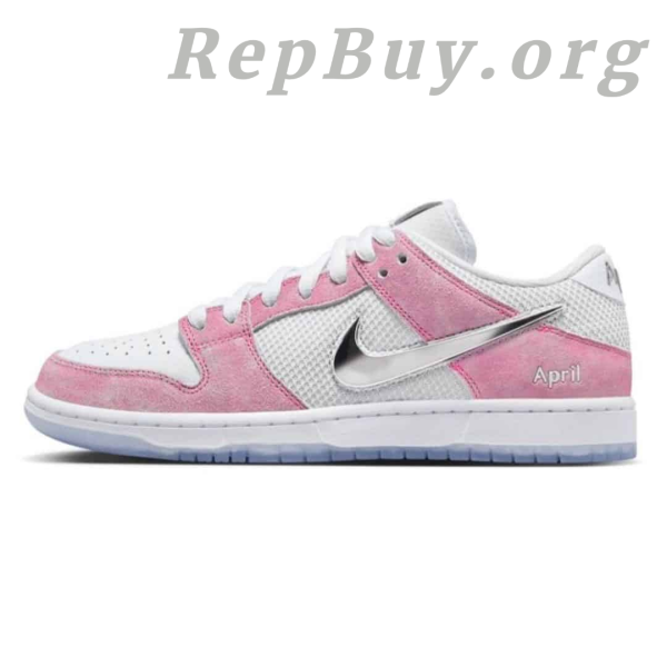 Top Version Nike SB Dunk Low April Skateboards Pink