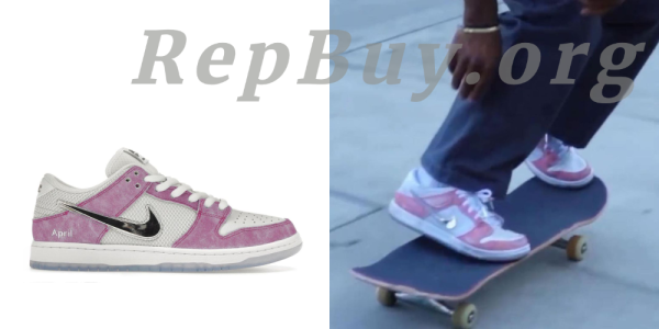Top Version Nike SB Dunk Low April Skateboards Pink - 图片 2