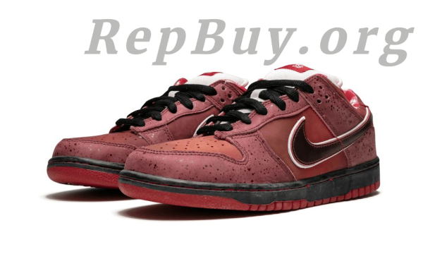 Top Version Nike SB Dunk Low Concepts Red Lobster 313170-661 - 图片 4