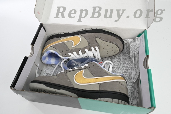 Top Version Nike SB Dunk Low Grey Lobster BV1310-105 - 图片 16
