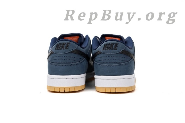 Top Version Nike SB Dunk Low Navy Black Gum CW7463-401 - 图片 4