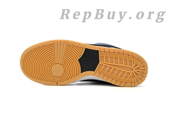 Top Version Nike SB Dunk Low Navy Black Gum CW7463-401 - 图片 5