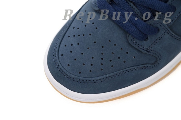 Top Version Nike SB Dunk Low Navy Black Gum CW7463-401 - 图片 7
