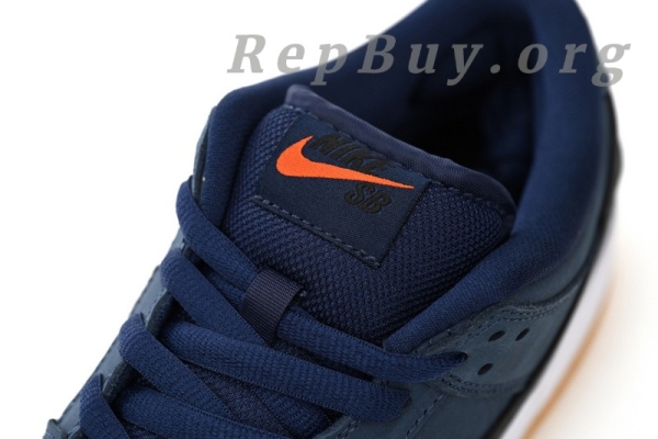 Top Version Nike SB Dunk Low Navy Black Gum CW7463-401 - 图片 8