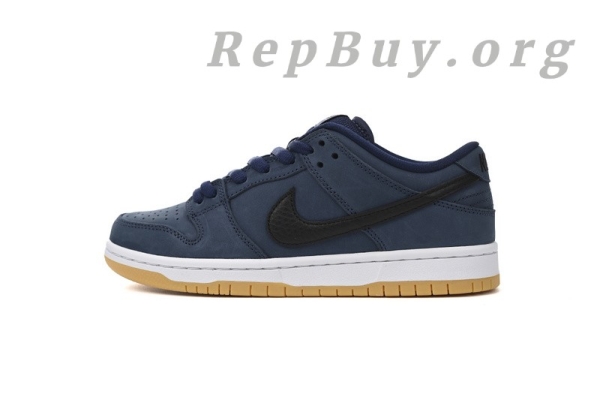 Top Version Nike SB Dunk Low Navy Black Gum CW7463-401