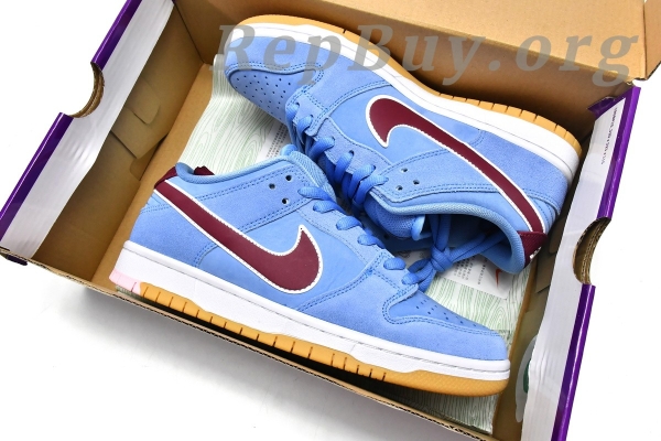 Top Version Nike SB Dunk Low Philadelphia Phillies DQ4040-400 - 图片 20