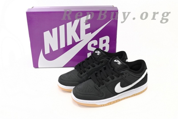 Top Version Nike SB Dunk Low Pro Black Gum CD2563-101 - 图片 11