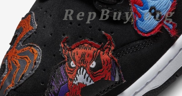 Top Version Nike SB Dunk Low Pro QS Neckface DQ4488-001 - 图片 8