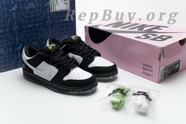 Top Version Nike SB Dunk Low Staple Panda Pigeon BV1310-013 - 图片 26