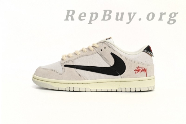 Top Version Nike SB Dunk Low Stussy DD9776-068 - 图片 2