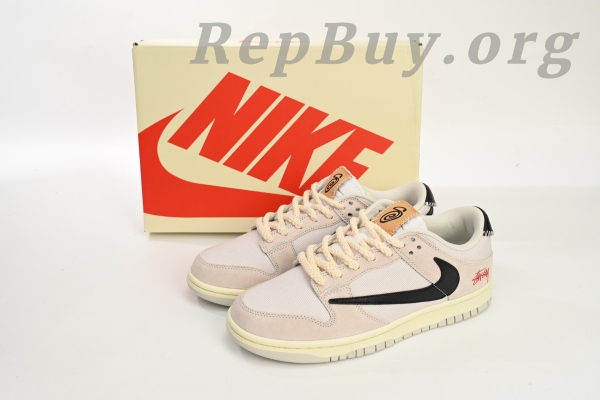 Top Version Nike SB Dunk Low Stussy DD9776-068 - 图片 13