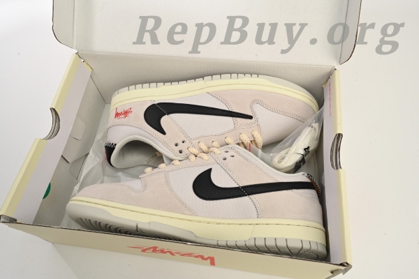 Top Version Nike SB Dunk Low Stussy DD9776-068 - 图片 14
