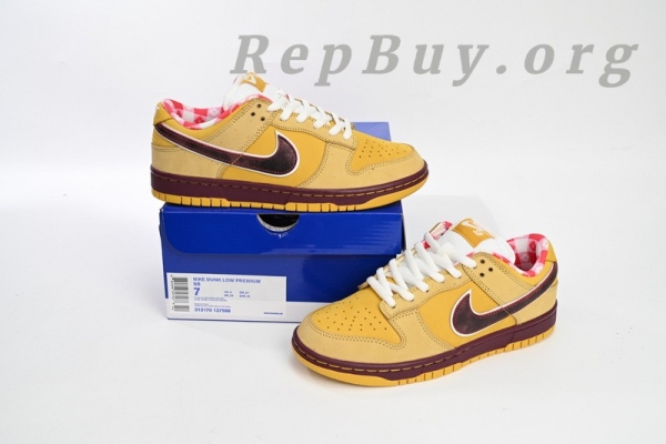Top Version Nike SB Dunk Low Yellow Lobster 313170-137566 - 图片 14