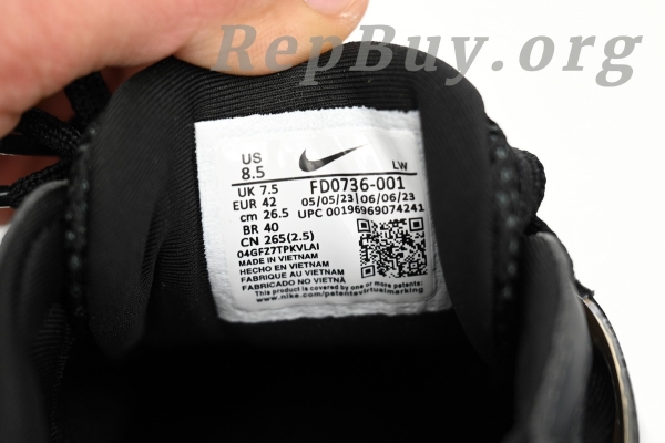 Top Version Nike V2K Runtekk 3XL Black FD0736-001 - 图片 8