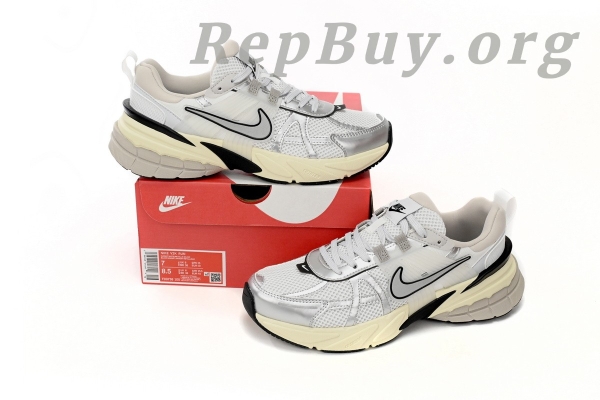 Top Version Nike V2K Runtekk 3XL Silver FD0736-100 - 图片 14