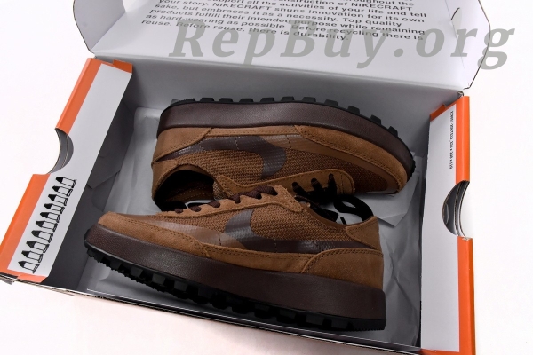 Top Version NikeCraft General Purpose Shoe Tom Sachs Brown DA6672-201 - 图片 19