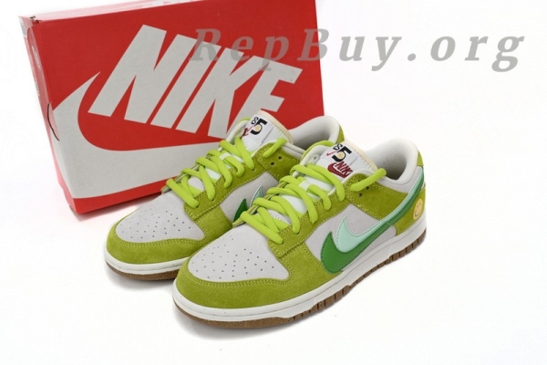 Top Version Nk SB Dunk Low "85" Gray Green Apple Double Hook DO9457-122 - Image 14