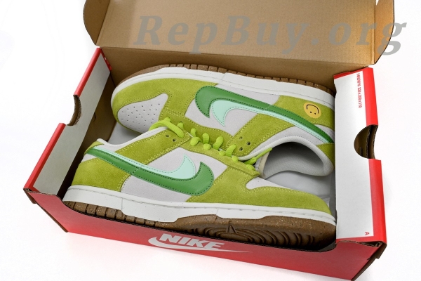 Top Version Nk SB Dunk Low "85" Gray Green Apple Double Hook DO9457-122 - Image 15