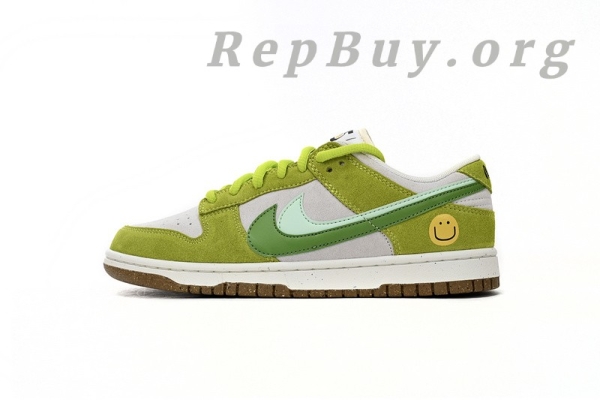 Top Version Nk SB Dunk Low "85" Gray Green Apple Double Hook DO9457-122