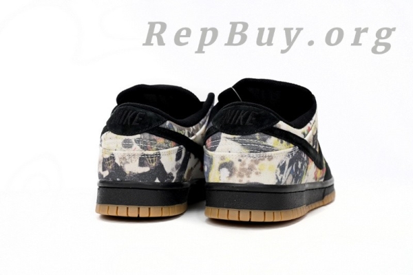 Top Version Nike SB Dunk Low Supreme Rammellzee FD8778-001 - 图片 4