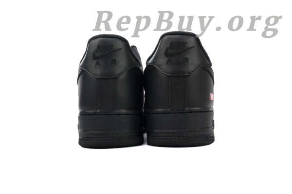 Top Version Supreme x Air Force 1 Low Black CU9225-001 - Image 3