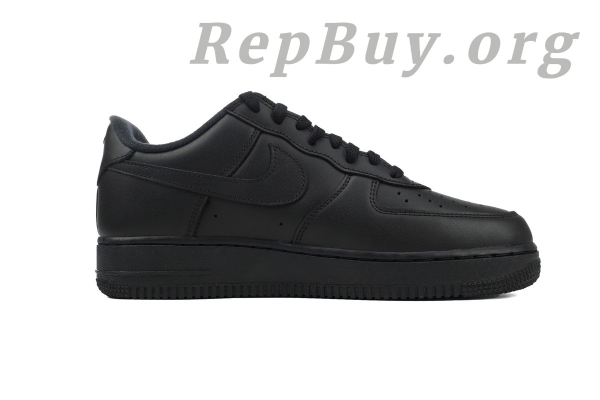 Top Version Supreme x Air Force 1 Low Black CU9225-001 - Image 2