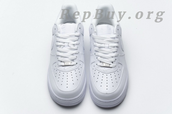 Top Version Supreme x Air Force 1 Low White CU9225-100 - Image 4
