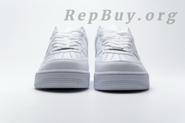 Top Version Supreme x Air Force 1 Low White CU9225-100 - Image 8