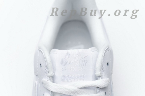 Top Version Supreme x Air Force 1 Low White CU9225-100 - Image 18