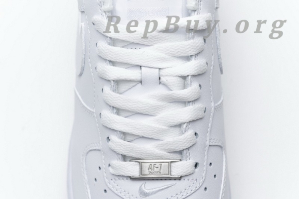 Top Version Supreme x Air Force 1 Low White CU9225-100 - Image 19