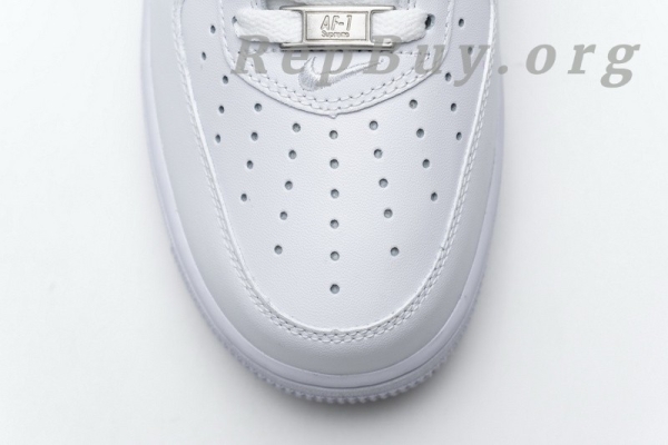 Top Version Supreme x Air Force 1 Low White CU9225-100 - Image 20