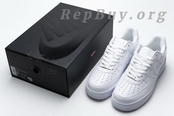 Top Version Supreme x Air Force 1 Low White CU9225-100 - Image 23