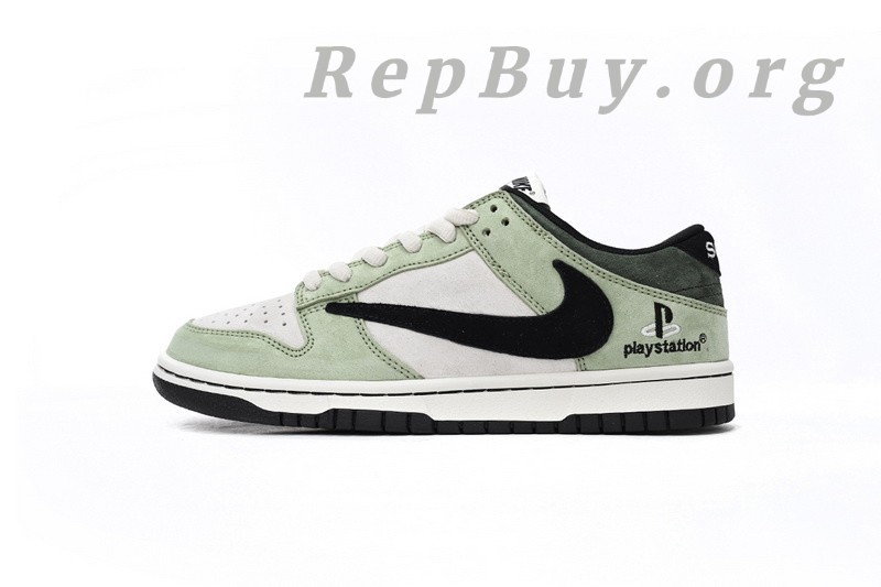 Best Top Version Travis Scott x PlayStation x Nike Dunk Low ”PS5′′ CU1726-777 Replica