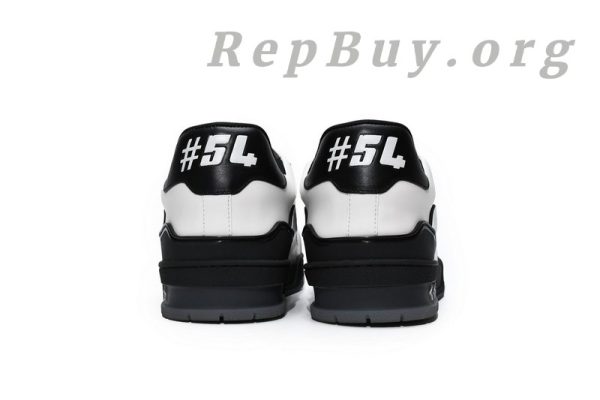 Louis Vuitton Trainer Black and White 1A9ADA - 图片 3