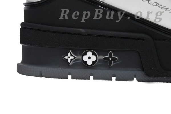 Louis Vuitton Trainer Black and White 1A9ADA - 图片 12