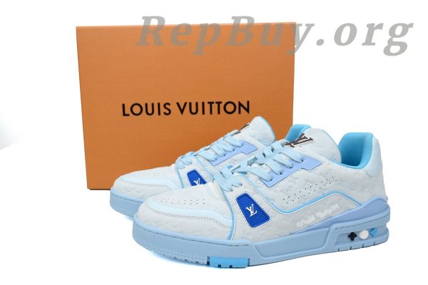Louis Vuitton by Tyler, the Creator LV Trainer Blue 1ACRYD - 图片 11