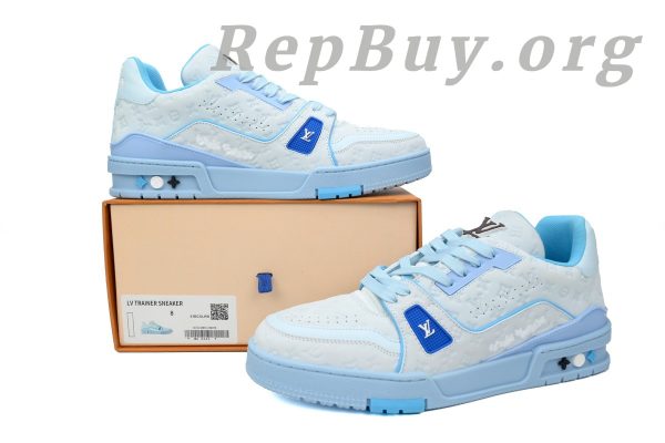 Louis Vuitton by Tyler, the Creator LV Trainer Blue 1ACRYD - 图片 12