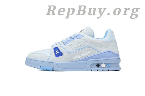 Louis Vuitton by Tyler, the Creator LV Trainer Blue 1ACRYD