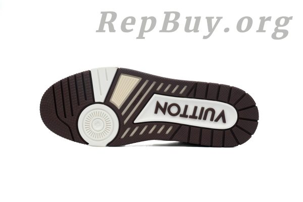 Louis Vuitton by Tyler, the Creator LV Trainer White Mocha 1ACR5I - Image 4