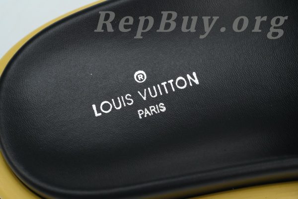 Louis Vuitton Dark Blue Denim Pool Pillow Comfort Flat Slides - 图片 5